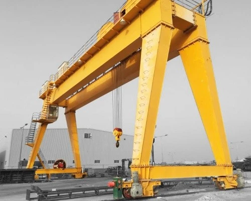 Craen Gantri wedi'i osod ar y rheilffordd girder dwbl 30t