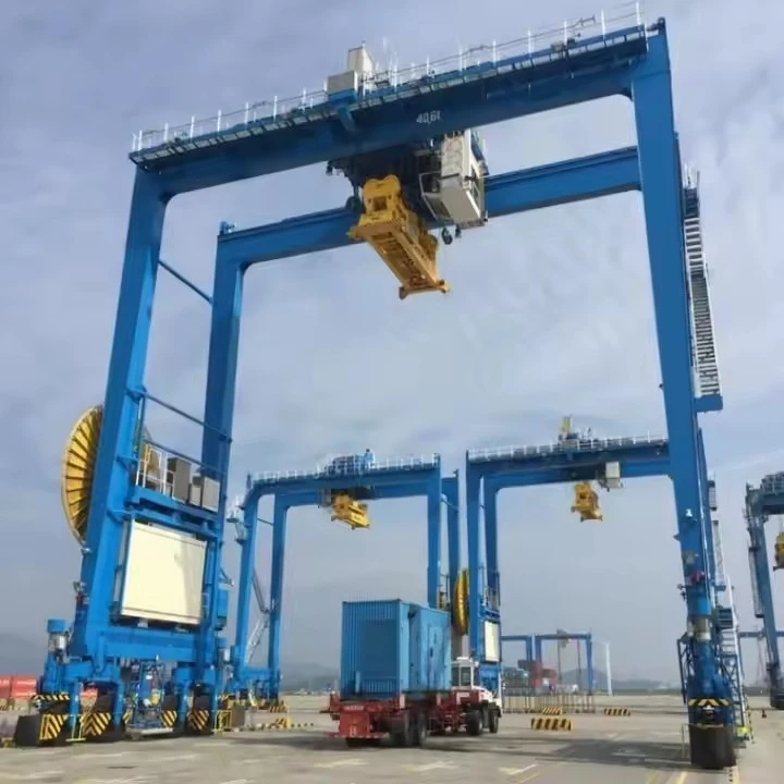 Cynhwysydd Dwbl Girder Gantry Crane