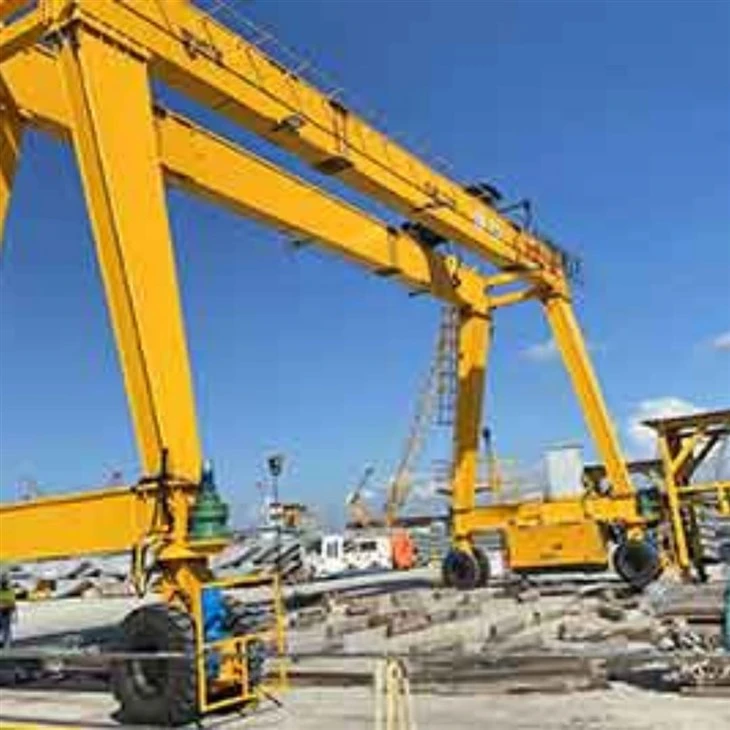 Double Beam Gantry Crane With Hoist And Trolley