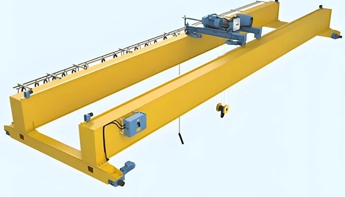 double girder bridge crane with hoist-3