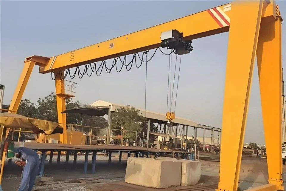 single beam gantry crane-4