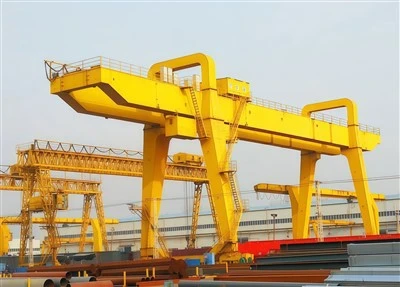 Mae Blwch Math Math Girder Dwbl Crane Gantry
