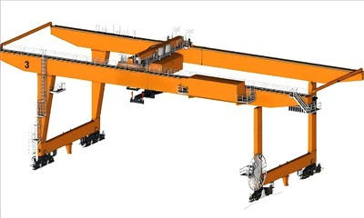 Craen Gantri wedi'i Gosod ar Reilffordd Awtomataidd