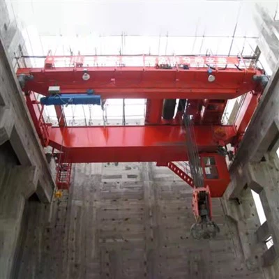 Teclyn codi trydan graen uwchben girder dwbl